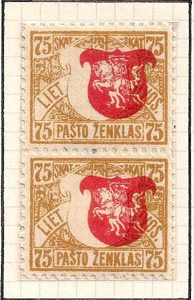 Baltic States Specialized LITHUANIA Scott 57var 
